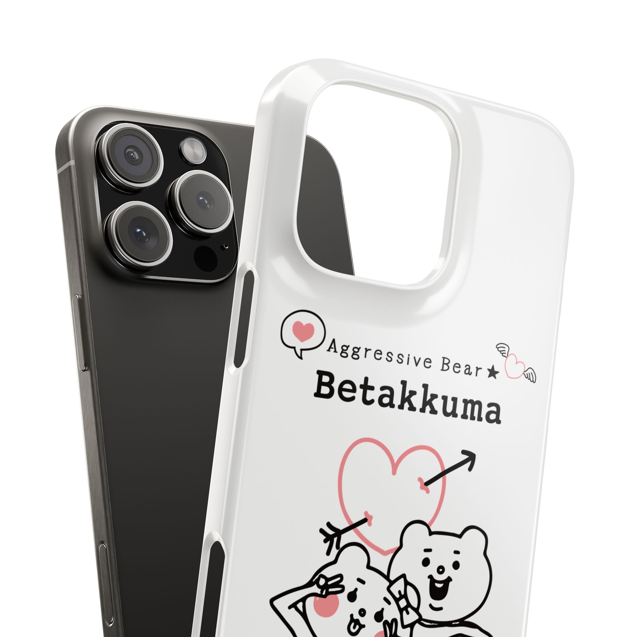 Betakkuma Arrow Heart Phone Case